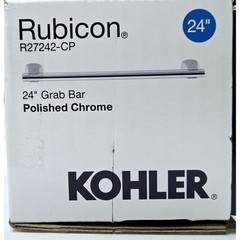 Kohler R27242-CP Rubicon 24″ Grab Bar – Polished Chrome
