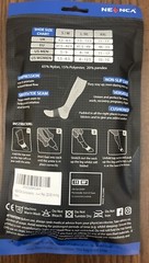 NEENCA 1 Pair Compression Socks Athletic Calf Socks Small/Med New Unisex Black