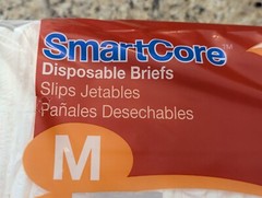 Tranquility SmartCore Adult Disposable Briefs #2312 size M 12 count