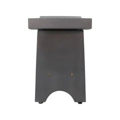 CoastalVogue 18 inch, Lunar Gray, Teak Shower Bench, Teak Bench for Shower, T…