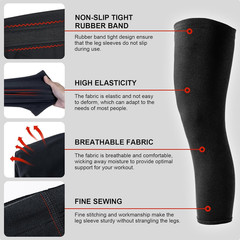Knee Brace Undersleeve – Knee Brace Undersleeve for Men and Women Knee Brace Sle