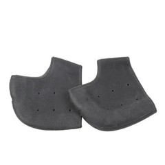 1 Pair Silicone Rubber Gel Socks Anti Cracking Liner Heel Socks Elastic Silicon