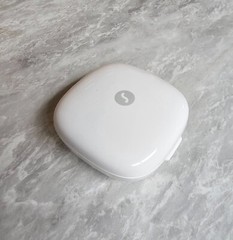 Original White Genuine Signia Hearing Aid Case Protective Storage Travel Box USA