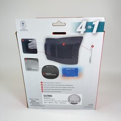 Mueller 4-in-1 Hot/Cold, Lumbar Back Brace One Size Fits Most (Fits 30 – 48 in)
