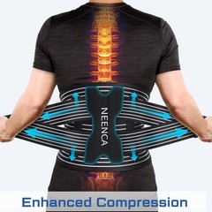 Ergonomic Back Brace for Lower Back Pain Relief – Lumbar Support, Posture Correc