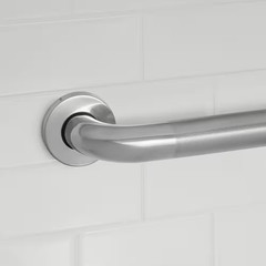 24 In. Grab Bar Combo in Polished Stainless Steel (3-Pack)