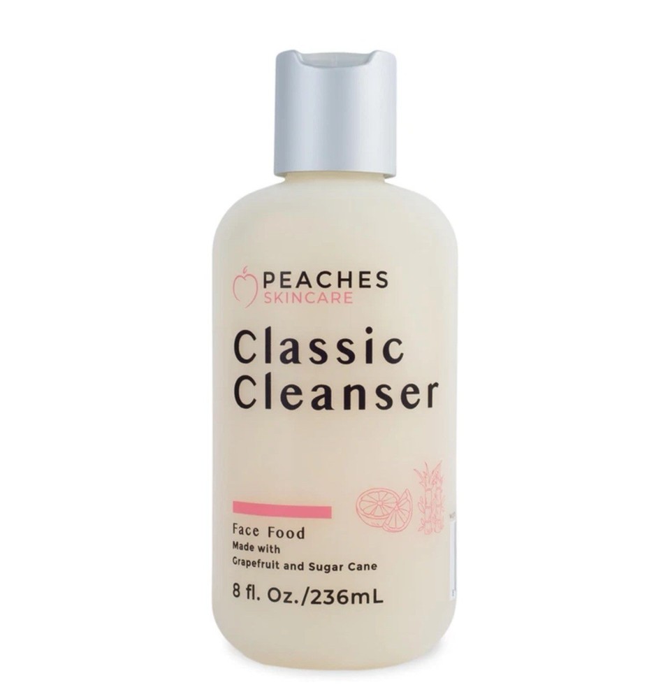 Peaches Skin Care Peaches Skincare Hydrating Facial Cleanser Vegan Face Wash