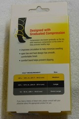3M Futuro Medical Compression Open Toe / Heel Knee Length Medium Stockings Firm