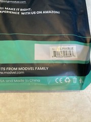 Modvel Compression Knee Brace Sleeve Size Large Pink / Blue NEW
