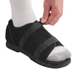 Ossur Black Soft Top Post-Op Shoe Large Hook and Loop 18017