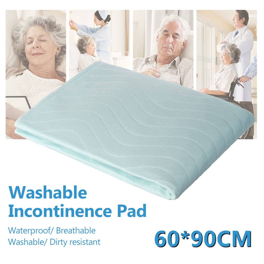 60 x 90cm Reusable Washable Underpads Bed Pads Incontinence Mat Anti-Slip Sheets