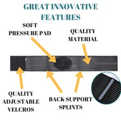 Abdominal Binder Support Wrap Surgical Binder Abdominal Hernia Support Women Men