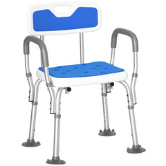 EVA Padded Bath Seat with Adjustable Height, 299 lbs. Capacity