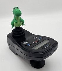 Power Wheelchair Accessory Mobility Cute T-Rex Dinosaur Joystick knob