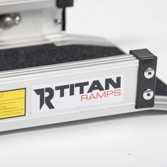 Titan 4′-7′ Telescoping Aluminum Wheelchair Ramp w/600 lb. Capacity (Open Box)