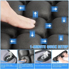 Sondor Travel Cushion, Inflatable seat Cushion, Suitable for Airplane Seats