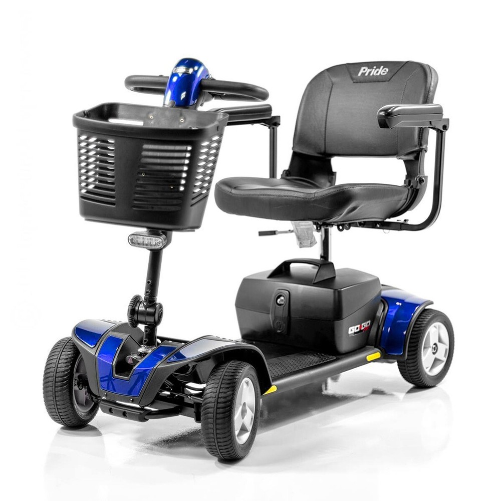 NEW Pride Go-Go Sport S74 Travel Electric Mobility Scooter + ACCESSORY BUNDLE