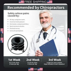 Inflatable Neck Traction Device for Cervical Pain Relief