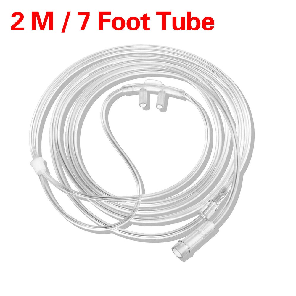 ZIQING 2m/5m/8mSoft Nasal Oxygen Cannula Reusable Tubing Oxygen Cannula for Home