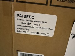 PAISEEC 3-in-1 Electric Wheelchair W3 Gray