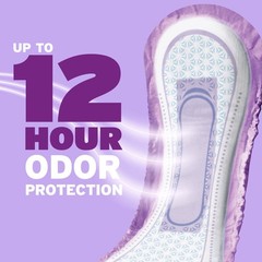 Poise Incontinence Pads for Women, 7 Drop Ultra Absorbency Long Length, 39 Count
