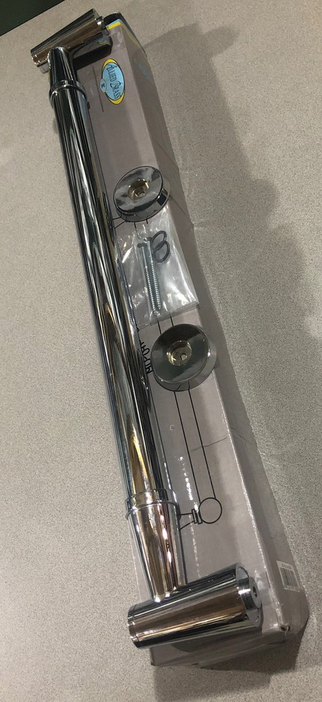 Allied Brass 24″ Contemporary Decorative Grab Bar POLISHED CHROME