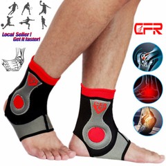 Ankle Brace Achilles Tendon Support Arch Foot Wrap Sleeves Jogging Tendinitis HG