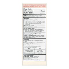 Foster & Thrive Adult Tussin Guaifenesin Oral Solution Relief Syrup, 4 fl oz