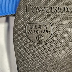 Powerstep Original Full Length Arch Orthotic Insole Size E M8-8.5 W10-10.5
