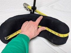 Whitmyer Sunrise Medical Plush Headrest & Linx Mounting Bracket Power Wheelchair
