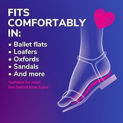 Dr. Scholl’s Love Your wedges and heels, 3/4 Length Insoles, All-Day Comfort