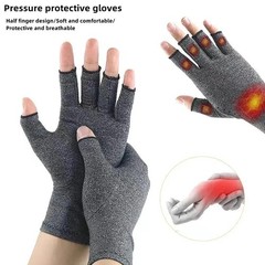 Arthritis Gloves Compression Joint Finger Hand Wrist Support Brace Pain Relief