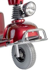 Electric Power Scooter Heavy Duty 500 lb Cap Suspension 32 Mile 6 mph Pioneer 9