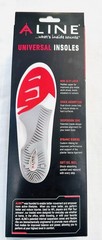 NEW ALINE Univ Arch Insoles LARGE Work Plantar Fasciitis, Shock Abs Gel Heel