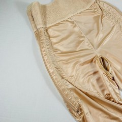 Caromed Post-Surgical Compression Garment Above The Knee Satin Girdle Nude SZ LG