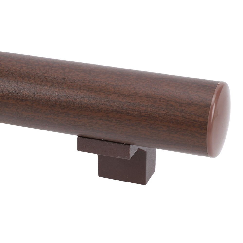 2-18.9 Inch Anti Slip Safety Shower Handle For Bathroom Walnut Color