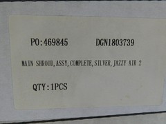 Pride Mobility DGN1803739 SILVER Shroud 2 PC ASSEMBLY for JAZZY AIR 2 BRAND NEW!