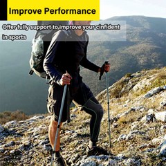 Knee Leg Brace Thigh High Compression Sleeve Socks Support Pain Relief Full Legs