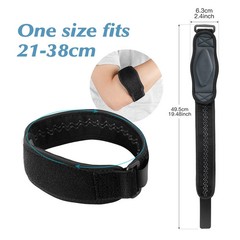 Tennis Elbow Brace Support Arthritis Tendonitis Golfer Arm Joint Pain Band Strap