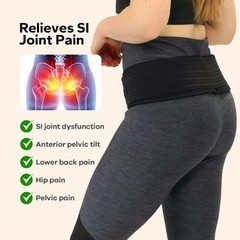 Back Brace for Lower Back Pain Women, Sacroiliac Hip Belt, Si Joint Belt Small