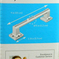 New MOEN Chrome 9″ Hand Grip LR2250 Supports 250lb Home Care Safety