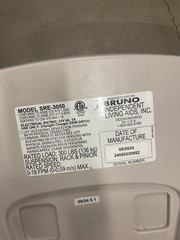 Bruno Elan SRE-3050 Stair Lift Complete System 8ft Rail Charger 2 Remotes
