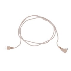 10items 3 Pin Hearing Aid Receiver Cable Portable Wear Resistant PVC Hearing