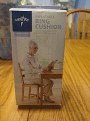 *NEW* Medline Inflatable Ring Cushion Daily Aid