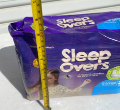 Cuties Sleep Overs Youth Underwear X-Large 85-140 lb Boys Girls Pull-Up NEW 22pk