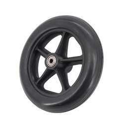 2PCS of 8 Inch Wheelchair Replacement Wheels Wheelchair Front Wheel Caster