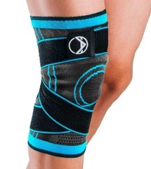 Koprez Unisex Medical Grade Compression Knee Sleeve JM3 Blue Small NWT
