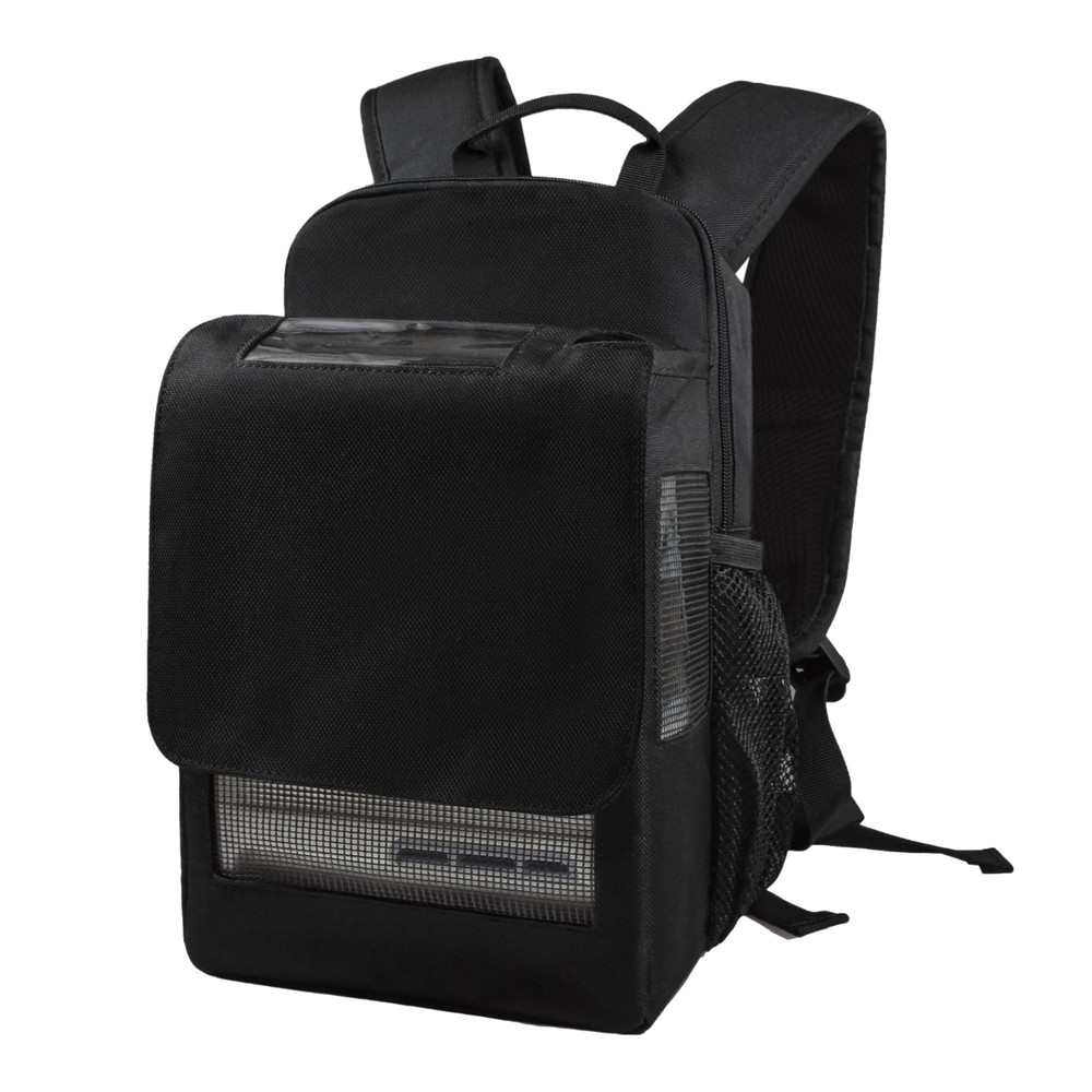 o2totes OxyGo Next Backpack w/ Extra Storage – Black (O2Totes)