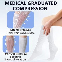 Running Athletic Stocking High Knee Football Cheerleading Sport Compression Sock