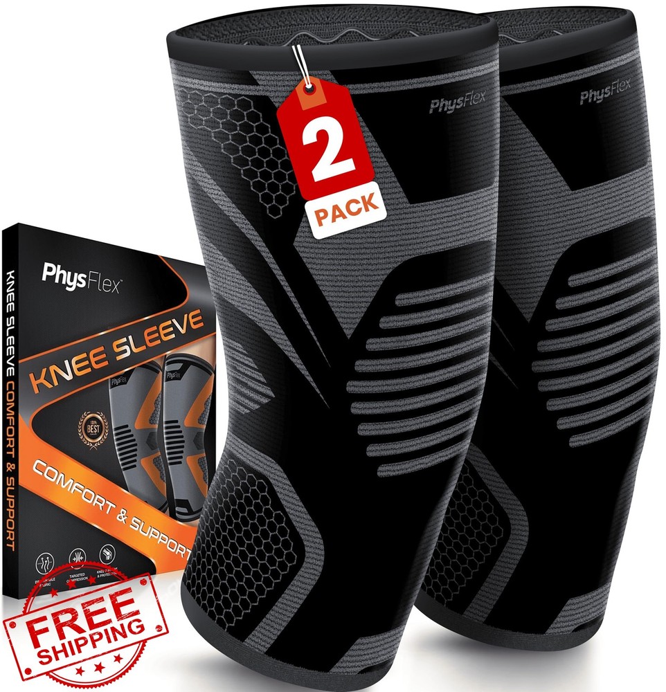 PhysFlex Knee Brace Black Small